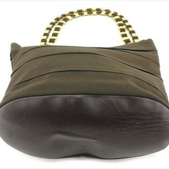 Salvatore Ferragamo Tote bag Vera Brown canvas Woman unisex Authentic Used G1330 - Picture 8 of 8